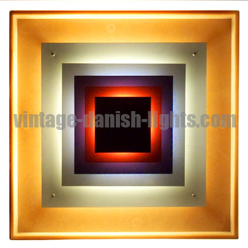 Lyfa Bent Karlby Kvadrille wall light