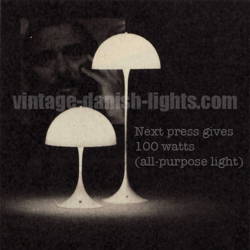 Verner Panton Louis Poulsen Panthella